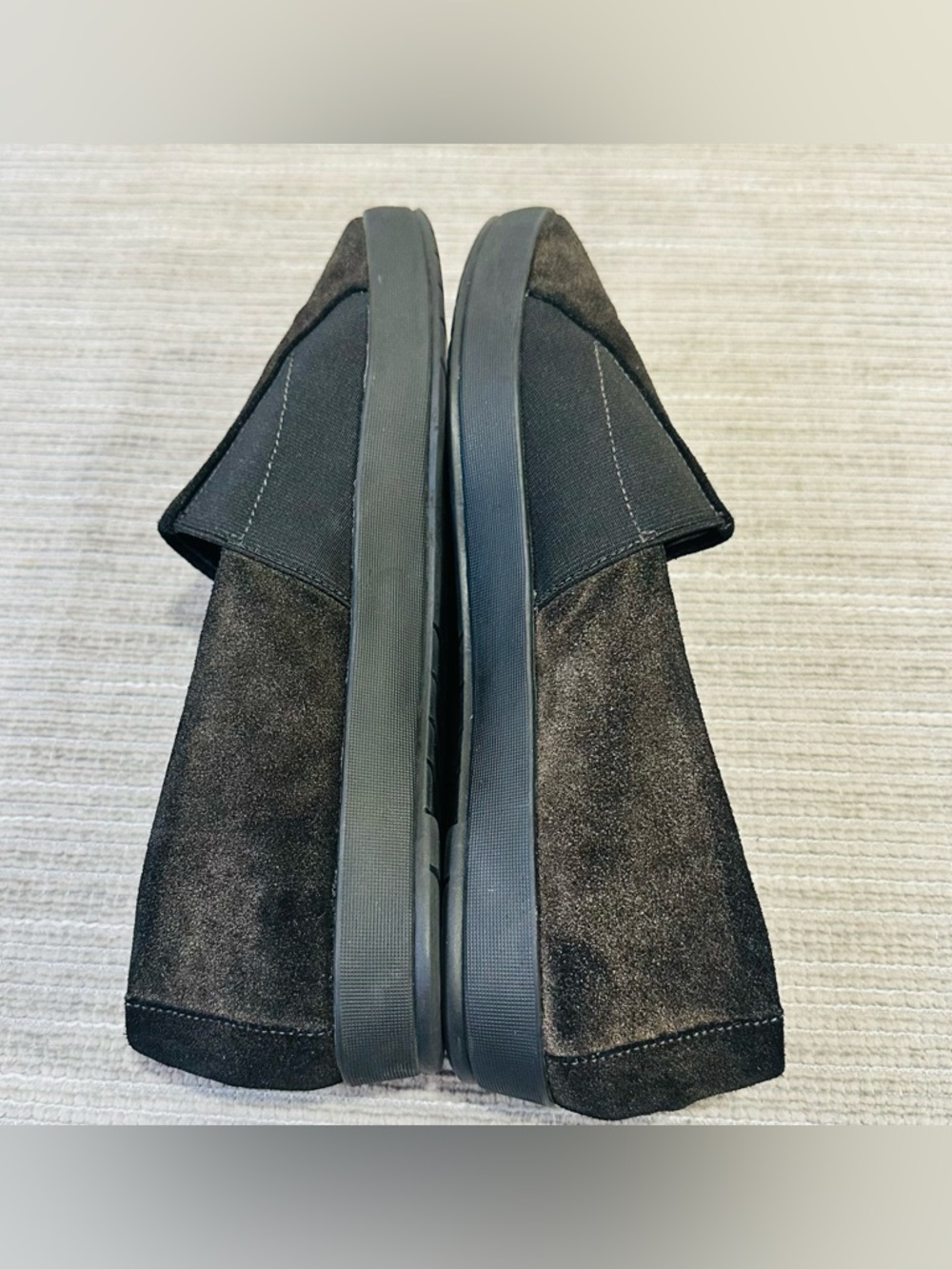 Eileen Fisher brown elastic slip on leather loafer women's 8,5 - Picture 6 of 9